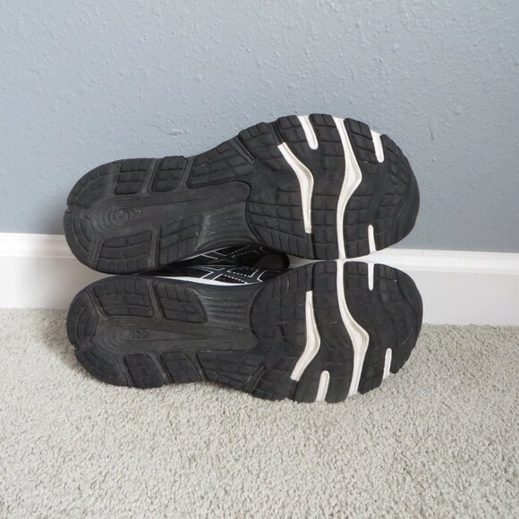Asics womens gel nimbus 21 running shoes size 9 black/white - Picture 9 of 10